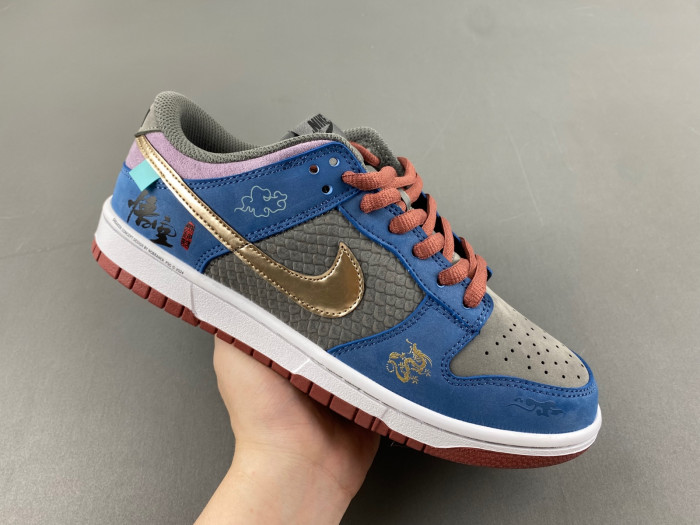 nike sb dunk low “black myth wukong” dv2433-109