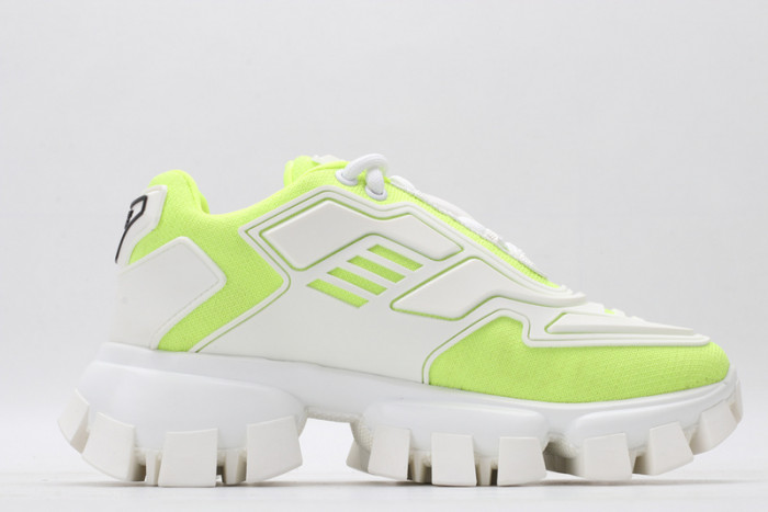 pra cloudbust thunder knit white and fluorescence green