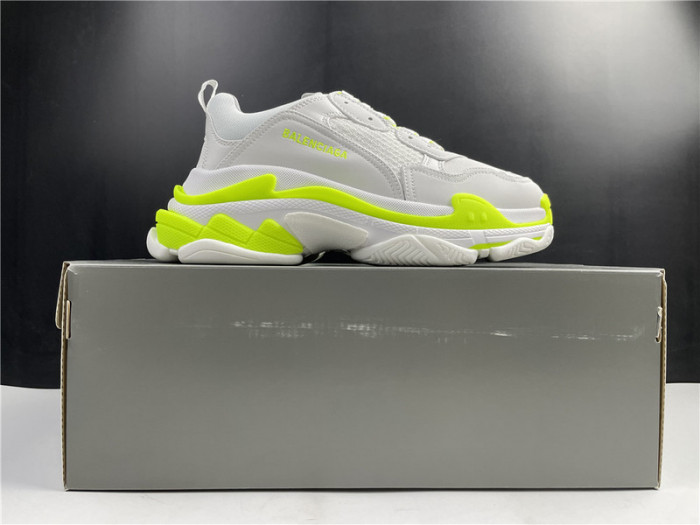 Ba*len*cia*ga sneaker triple.s.gomma silver white 536737 w0901 9088