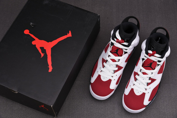 air jordan 6 retro carmine (2021) ct8529-106